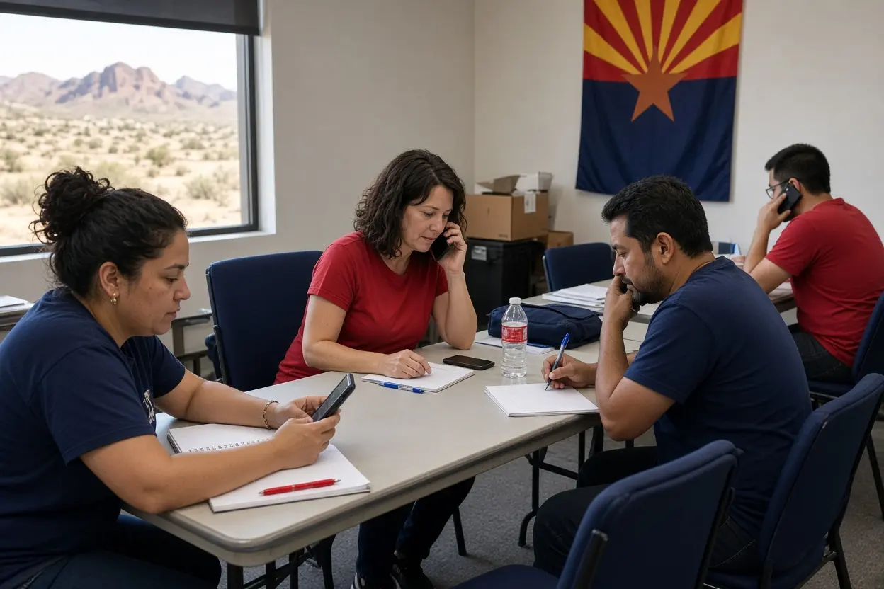 Campaign phone bank