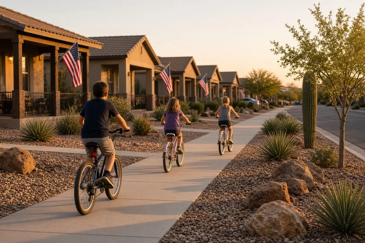 Safe Arizona neighborhood